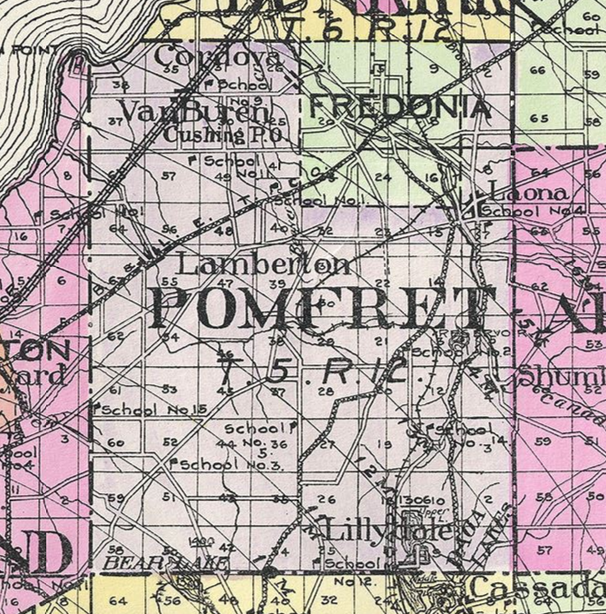 Holland Land Co. plot maps 